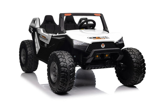 24v x 14 Ah Sahara  Kids Ride on Car, UTV 2-Seater – White