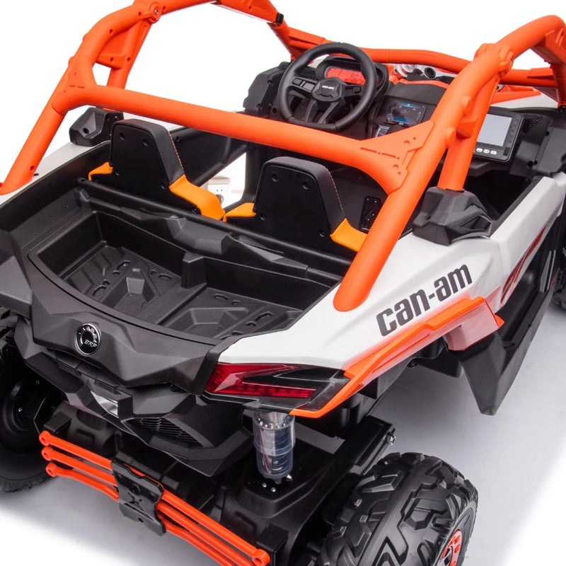 Load image into Gallery viewer, 24v x 14 Ah Licensed 4x4 Can-Am-800w RC Kids Ride on Car, UTV 2-Seater – Barbie Pink
