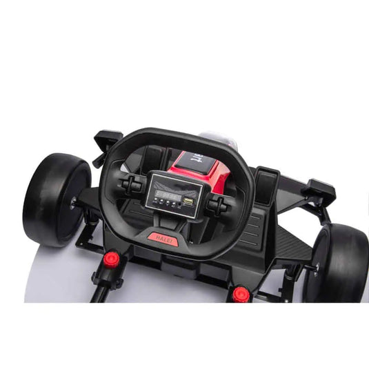 Inverted Ride Cart 24V Ride on Electric Go Kart with Drift Function – Red – KAZO TOYS
