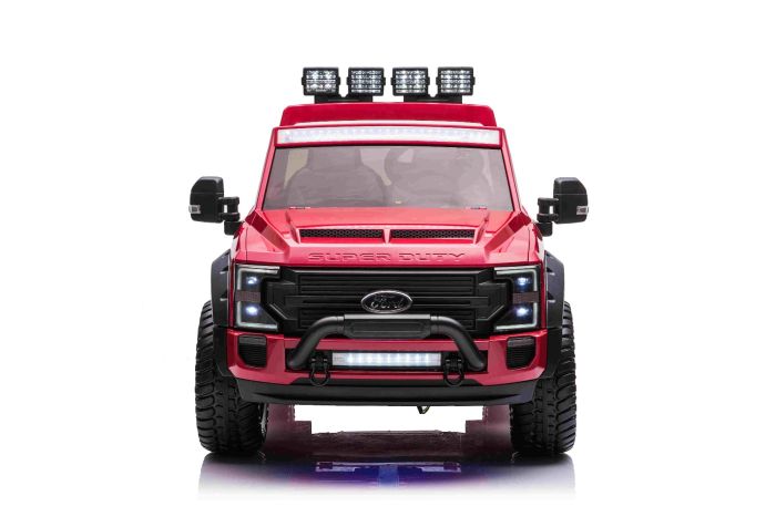 Load image into Gallery viewer, 24v licensed Ford Super Duty 4x4 Ride On Car Red
