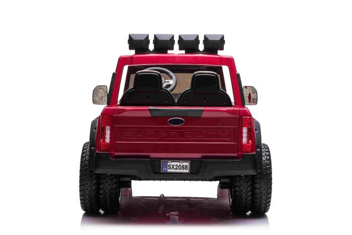Load image into Gallery viewer, 24v licensed Ford Super Duty 4x4 Ride On Car Red
