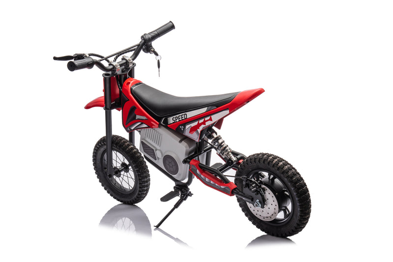 Load image into Gallery viewer, 24V Dirt Bike - Single Rider Electric Motorcycle for Kids - Red
