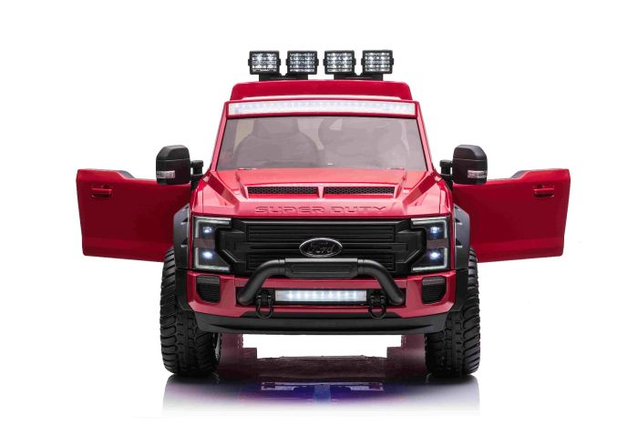 Load image into Gallery viewer, 24v licensed Ford Super Duty 4x4 Ride On Car Red
