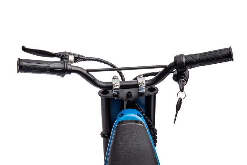 Load image into Gallery viewer, 24V Dirt Bike - Single Rider Electric Motorcycle for Kids - Blue
