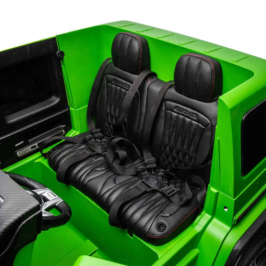24v x 14 Ah Licensed 4x4 Mercedes-AMG G63 With Remote Contorl-800w 4WD Kids Ride-On Car -Green