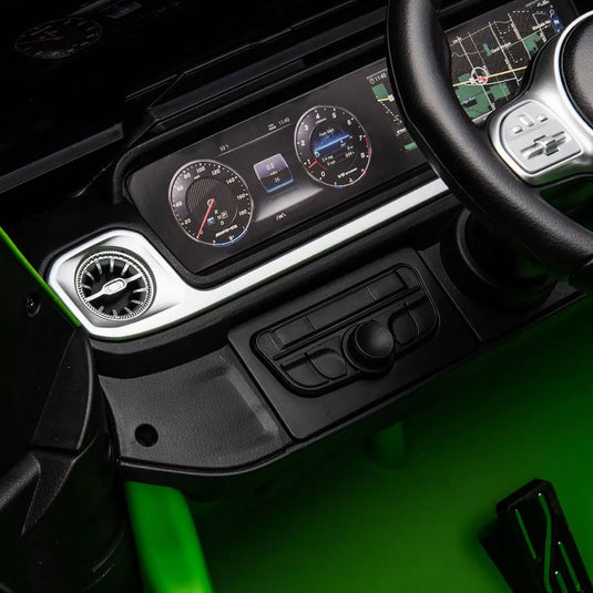 24v x 14 Ah Licensed 4x4 Mercedes-AMG G63 With Remote Contorl-800w 4WD Kids Ride-On Car -Green