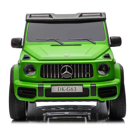 24v x 14 Ah Licensed 4x4 Mercedes-AMG G63 With Remote Contorl-800w 4WD Kids Ride-On Car -Green