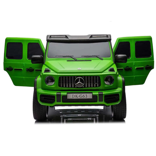 24v x 14 Ah Licensed 4x4 Mercedes-AMG G63 With Remote Contorl-800w 4WD Kids Ride-On Car -Green