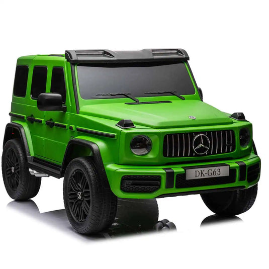 24v x 14 Ah Licensed 4x4 Mercedes-AMG G63 With Remote Contorl-800w 4WD Kids Ride-On Car -Green