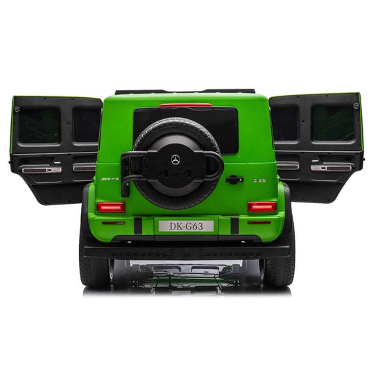 24v x 14 Ah Licensed 4x4 Mercedes-AMG G63 With Remote Contorl-800w 4WD Kids Ride-On Car -Green
